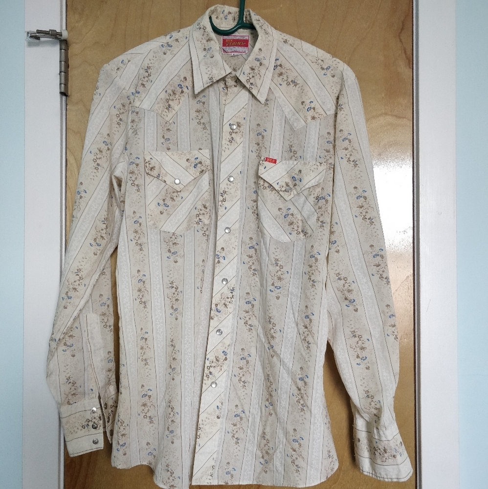 Ely Plains pearl snap shirt